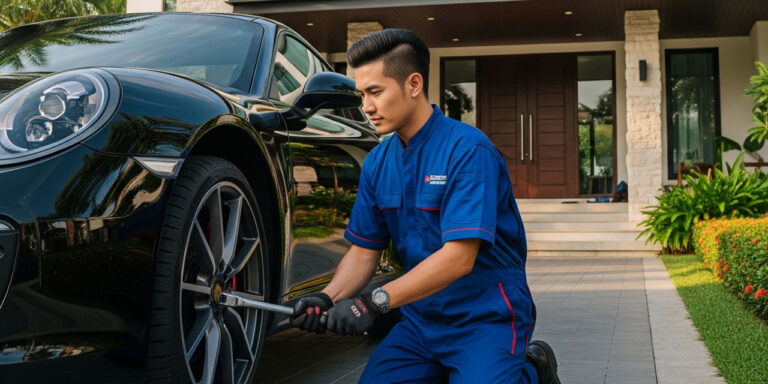 บริการเปลี่ยนยาง ถึงบ้าน