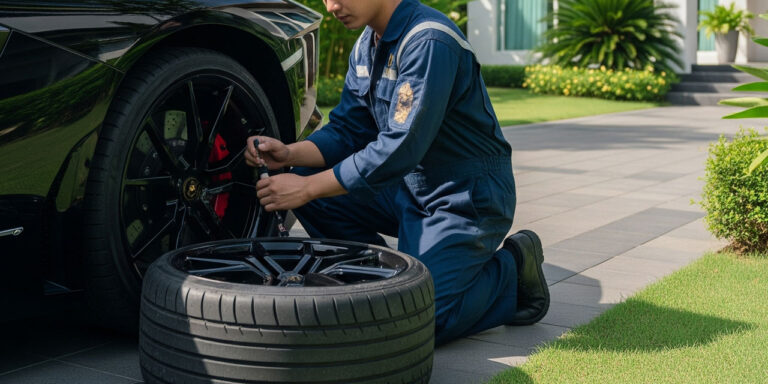 บริการเปลี่ยนยาง นอกสถานที่