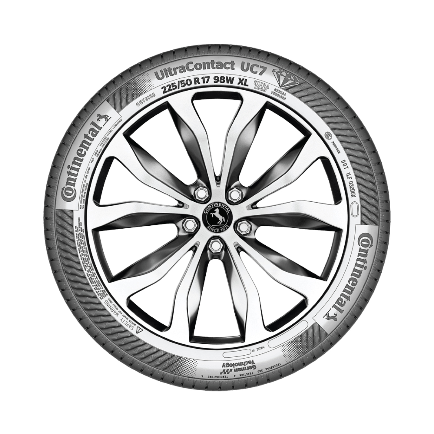 ยาง Continental UltraContact UC 7