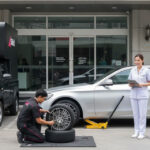 เปลี่ยนยางรถคุณหมอ ถึงบ้าน ถึงที่