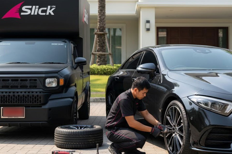 อยากเปลี่ยนยางนอกสถานที่ เลือกใช้บริการที่ไหนดี?