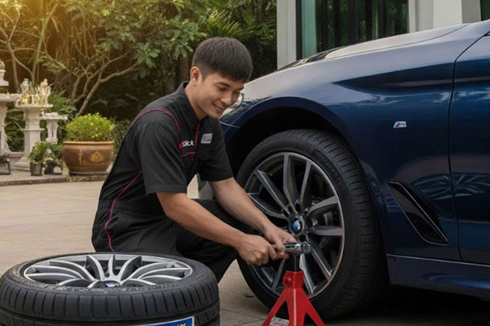 บริการเปลี่ยนยาง Michelin ถึงบ้าน