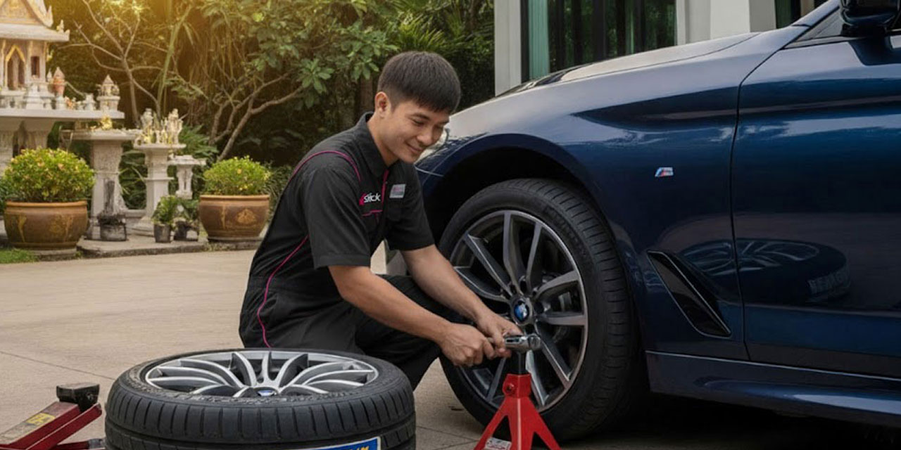 บริการเปลี่ยนยาง Michelin ถึงบ้าน