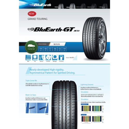 ยาง Yokohama BluEarth GT AE51