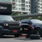 change benz tire at home 03 s