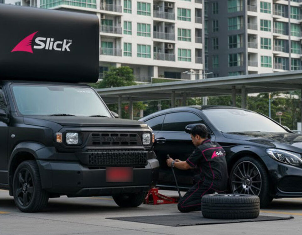 change benz tire at home 03 s