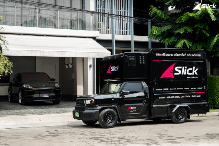 เปลี่ยนยาง Pirelli P Zero สำหรับ Porsche Cayenne E3.1 – บริการถึงบ้านโดย Slick