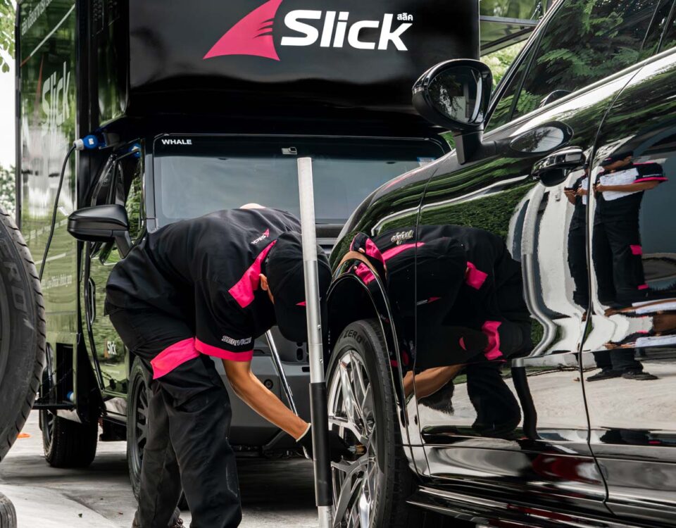 เปลี่ยนยาง Pirelli P Zero ถึงบ้าน Porsche Cayenne E3.1