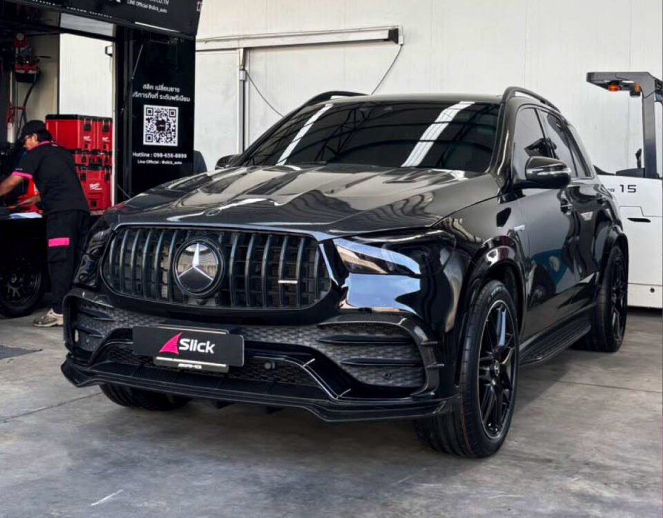 เปลี่ยนยางถึงที่ บริการพรีเมี่ยม | Slick ปทุมธานี - คลอง 7 | Pirelli รุ่น PZ5 MO PNCS Mercedes-AMG GLE53