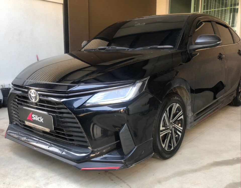 Toyota Yaris เปลี่ยนยาง Yokohama BluEarth