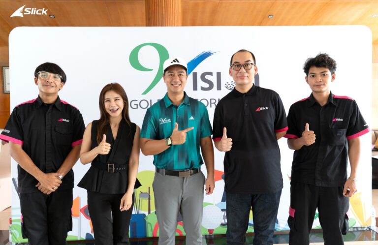 Slick ร่วมงาน 9vision Golf Friendly Match ครั้งที่ 4 ณ Lotus Valley Golf Resort พร้อมให้คำแนะนำและตรวจเช็กสภาพยาง สร้างความมั่นใจทุกการเดินทาง