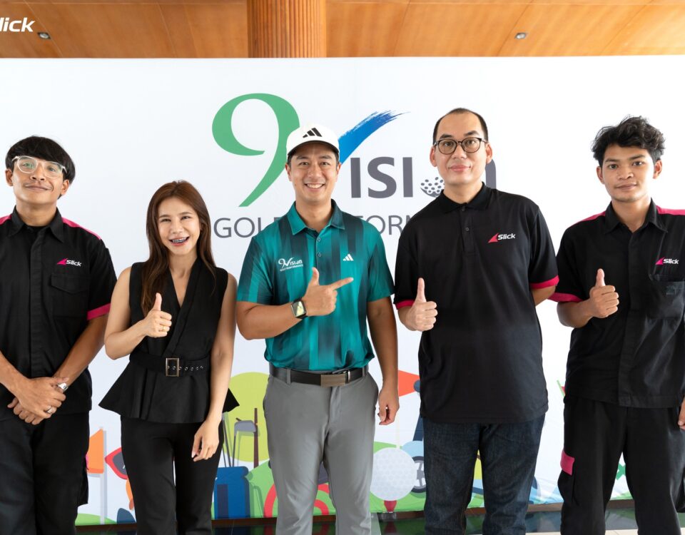 Slick ร่วมงาน 9vision Golf Friendly Match ครั้งที่ 4 ณ Lotus Valley Golf Resort พร้อมให้คำแนะนำและตรวจเช็กสภาพยาง สร้างความมั่นใจทุกการเดินทาง