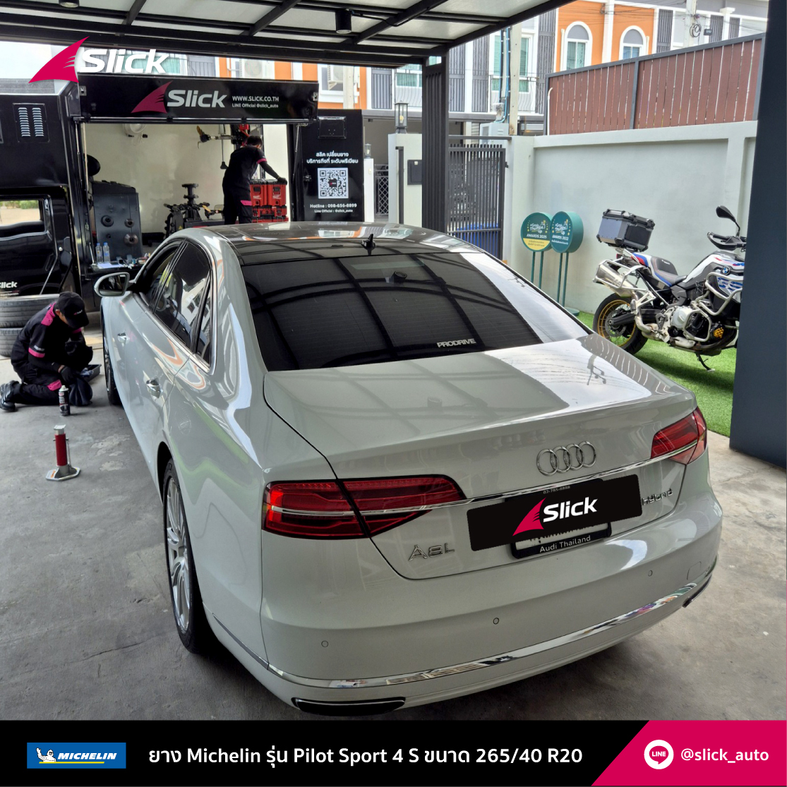 Audi A8 Michelin Pilot Sport 4s