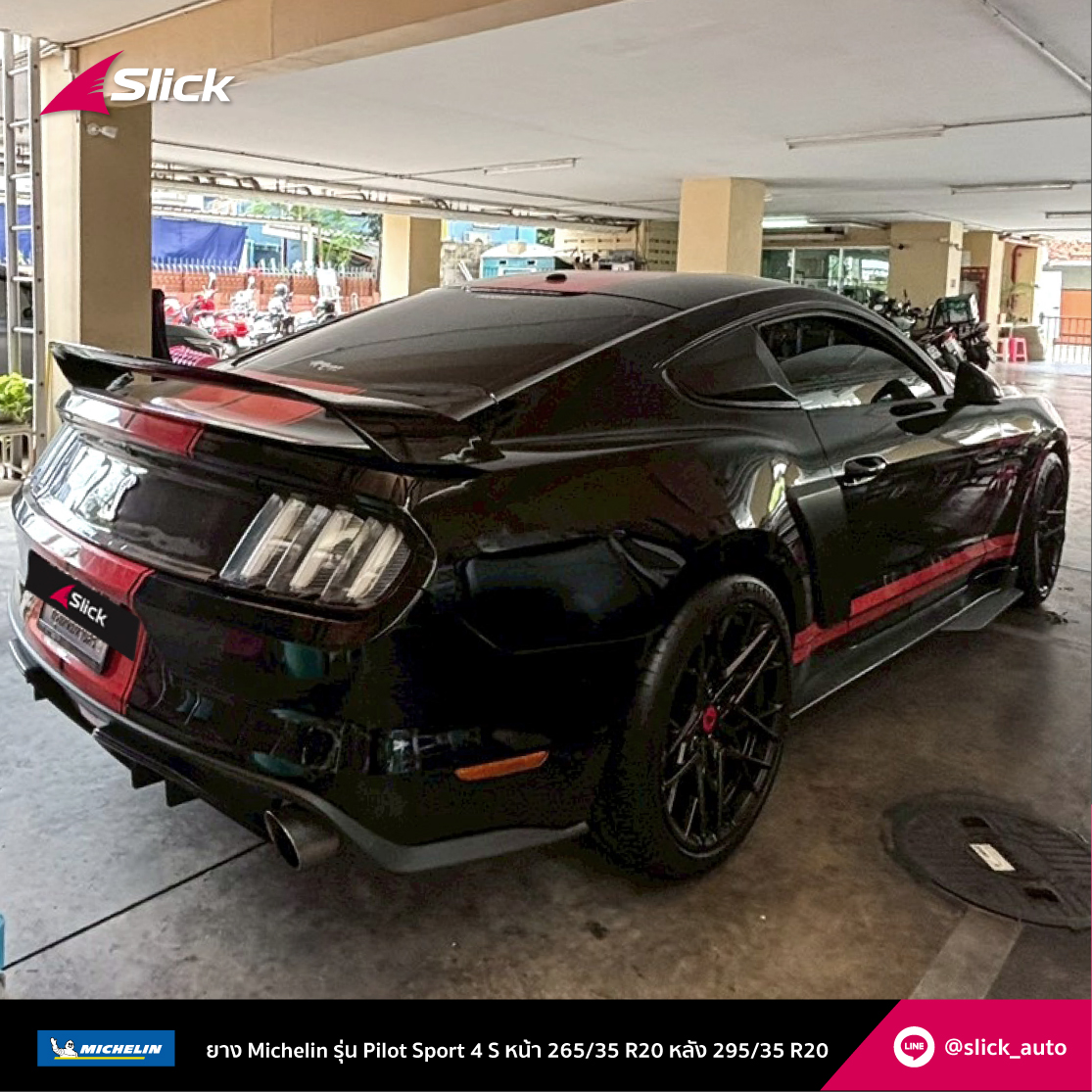 Ford Mustang ยาง Michelin Pilot Sport 4s