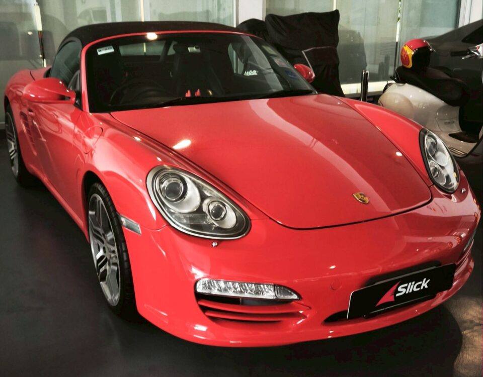 Porsche Boxster 987.2 ยาง Michelin Pilot Sport 4s