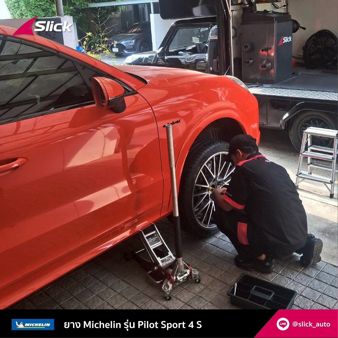 Porsche Cayenne ยาง Michelin Pilot Sport 4s