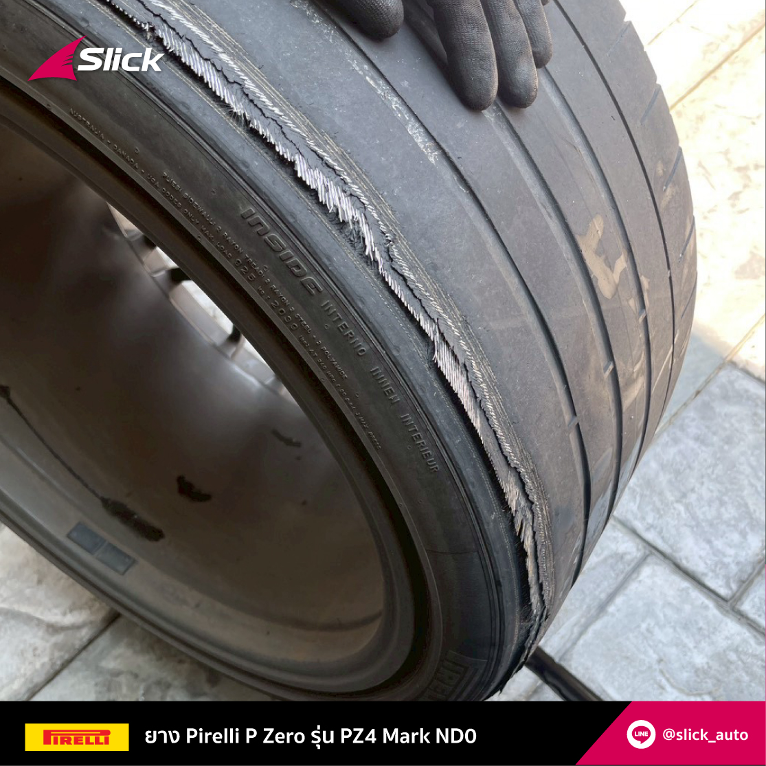 Porsche Panamera 4 ยาง Pirelli P-Zero PZ4 Mark ND0