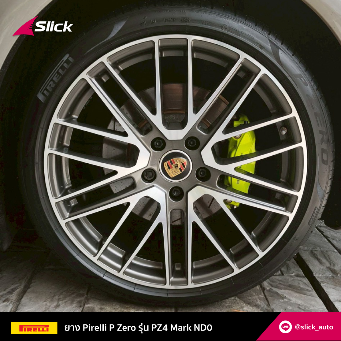 Porsche Panamera 4 ยาง Pirelli P-Zero PZ4 Mark ND0
