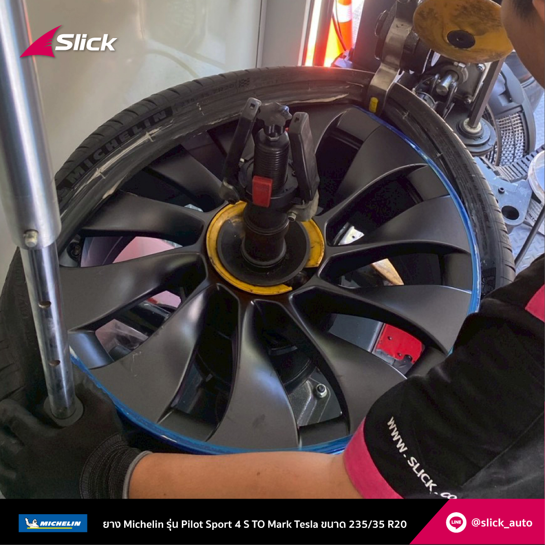 Tesla Model 3 ยาง Michelin Pilot Sport 4s