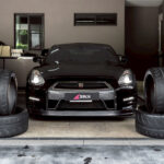 เปลี่ยนยาง Nissan GT-R R35 ถึงที่