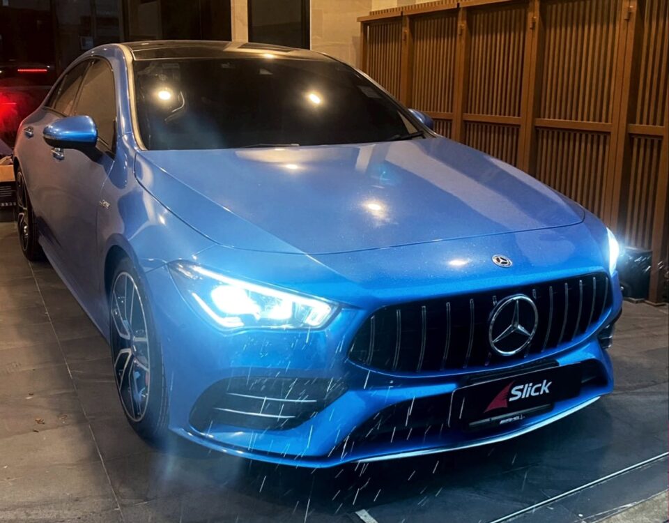 เปลี่ยนยาง Mercedes-AMG CLA 35 4MATIC ถึงที่