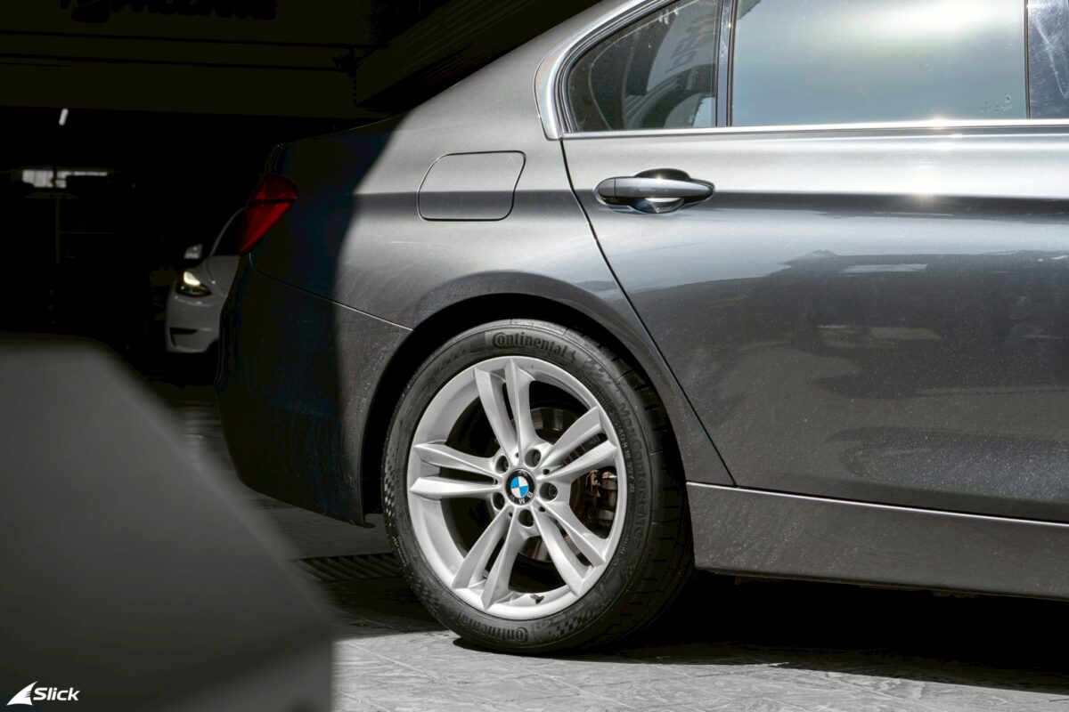 BMW F30 เปลี่ยนยาง