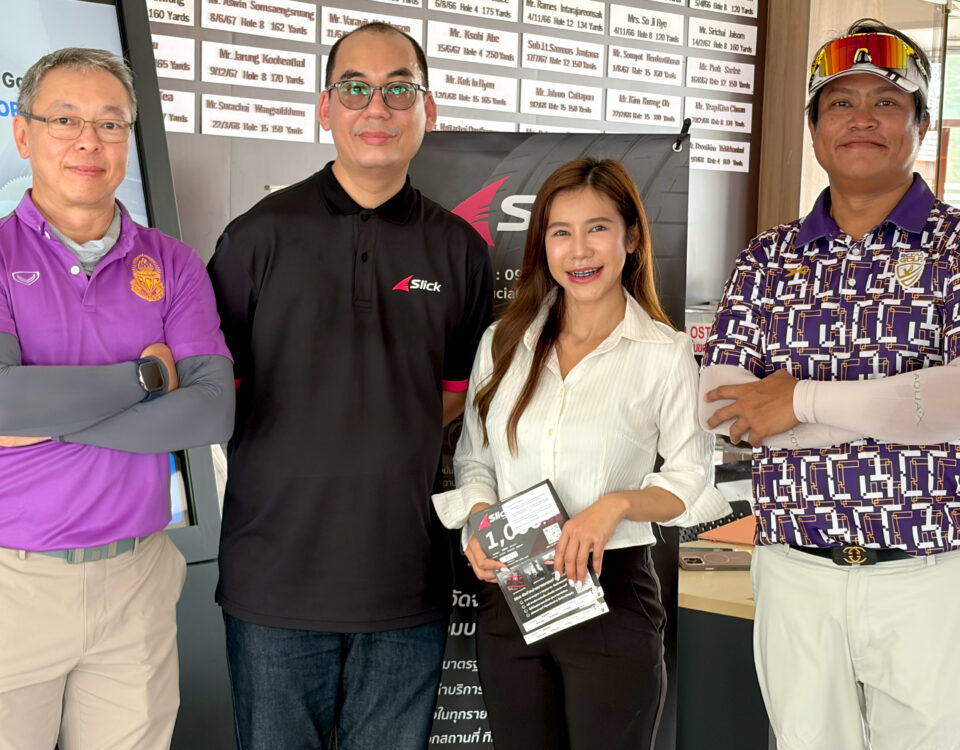 Slick x ร่วมออกบูธกิจกรรม ในงาน BCC Golf Ryder 2026 1