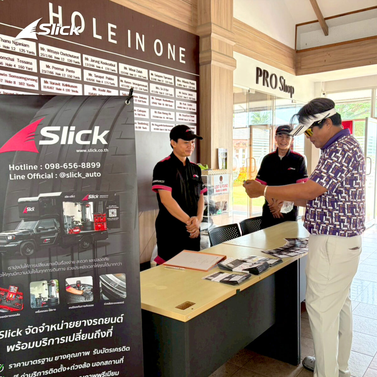 Slick x ร่วมออกบูธกิจกรรม ในงาน BCC Golf Ryder 2026 6