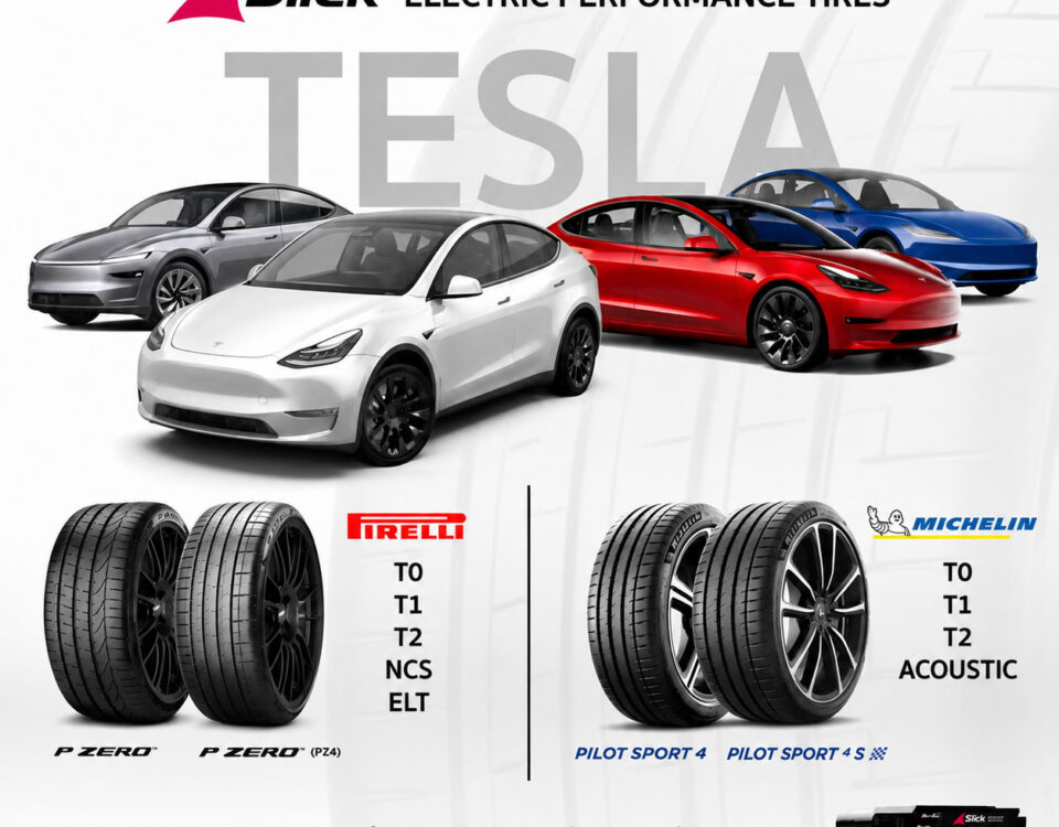 ยาง Tesla รุ่นไหนดี? แนะนำ Pirelli P ZERO และ Michelin Pilot Sport พร้อมบริการเปลี่ยนยางถึงที่