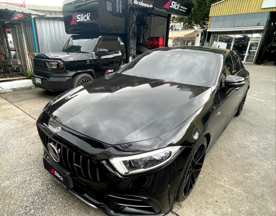 Slick Benz CLS 53 Michelin Pilot Sport 4S 245 35 R20 01