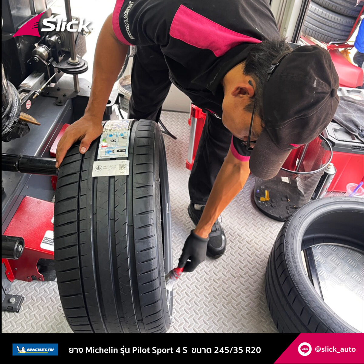 Slick Benz CLS 53 Michelin Pilot Sport 4S 245 35 R20 10