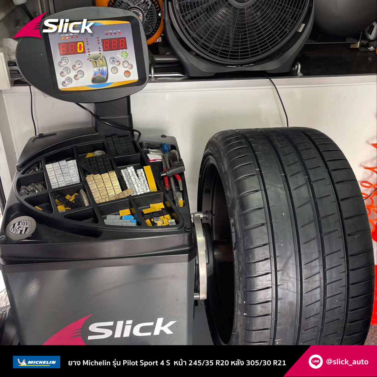 Slick Porsche 992.1 Michelin Pilot Sport 4S 245 35 r20 235 30 r21 05