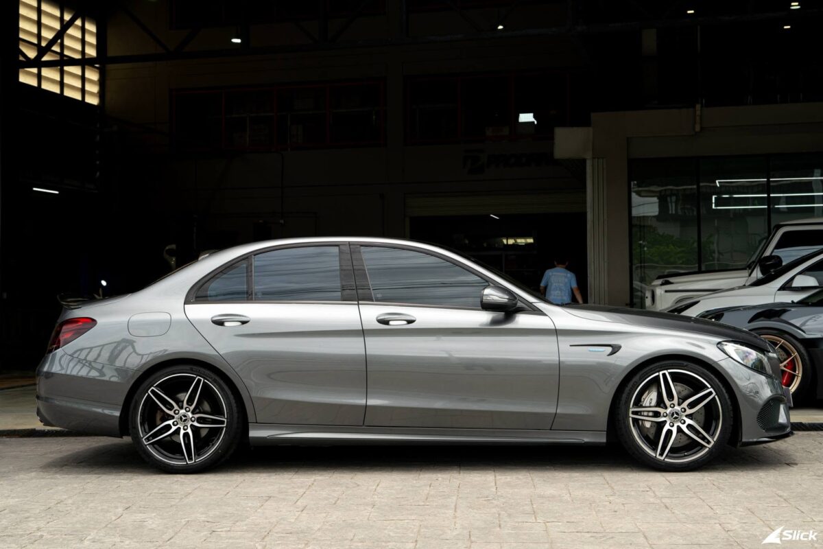 Mercedes-Benz C350e W205 เปลี่ยนยาง Kumho PS72