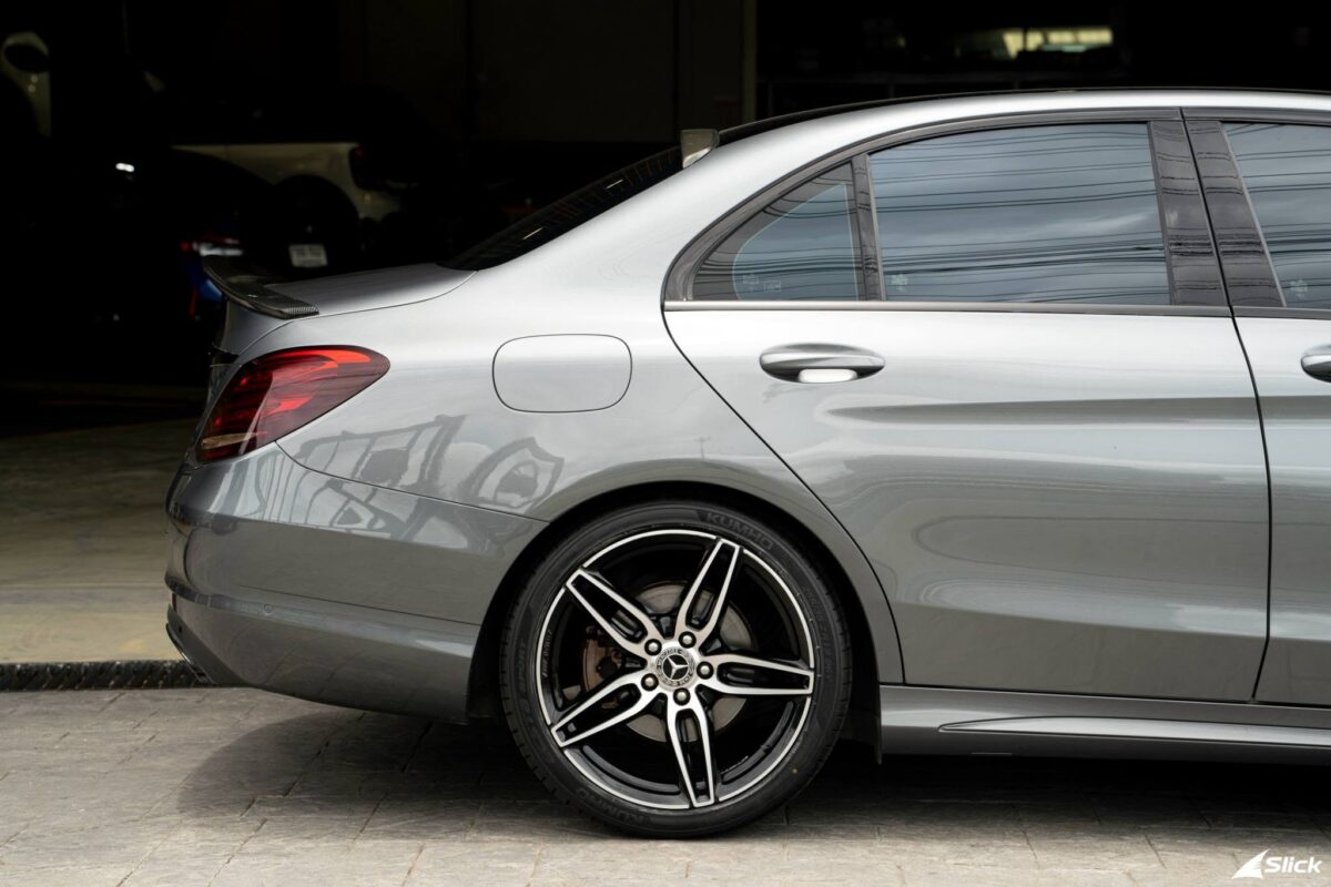 Mercedes-Benz C350e W205 เปลี่ยนยาง Kumho PS72