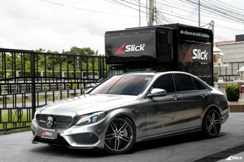 Mercedes-Benz C350e W205 เปลี่ยนยาง Kumho PS72