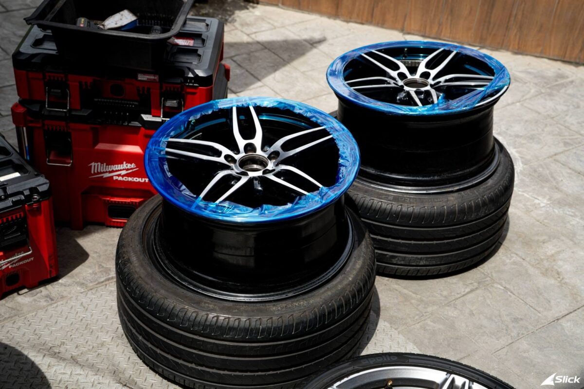 Mercedes-Benz C350e W205 เปลี่ยนยาง Kumho PS72