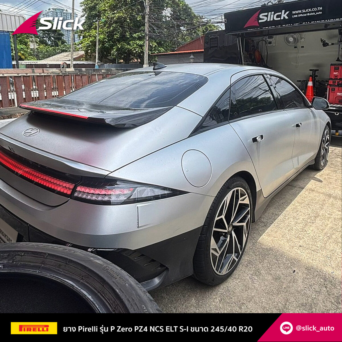 Hyundai IONIQ 6 Pirelli P Zero PZ4 NCS ELT S I 245 40 R20 08