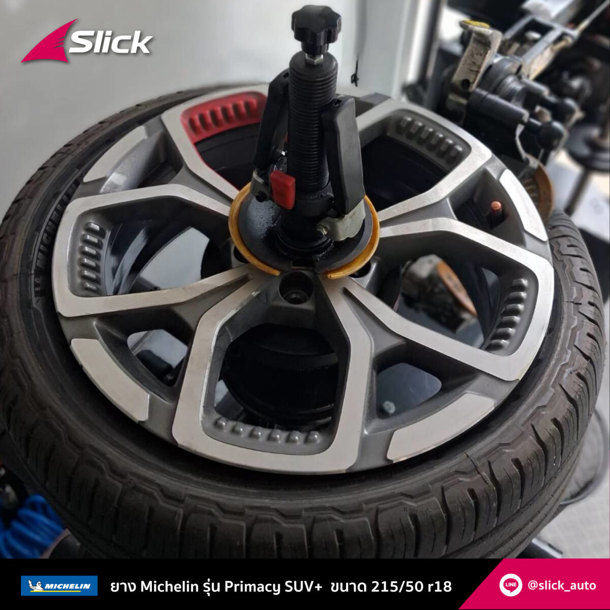 Slick ora good cat Michelin Primacy SUV 215 50 r18 02