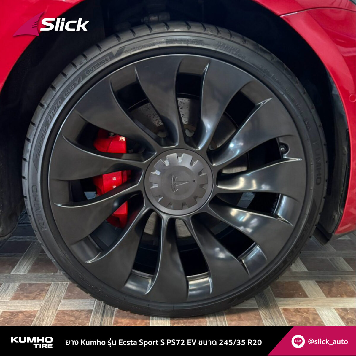 tesla model 3 performance Kumho Ecsta Sport SPS72 EV 245 35 R20 10